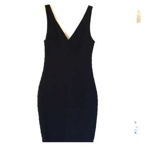 Express Black Bodycon Dress